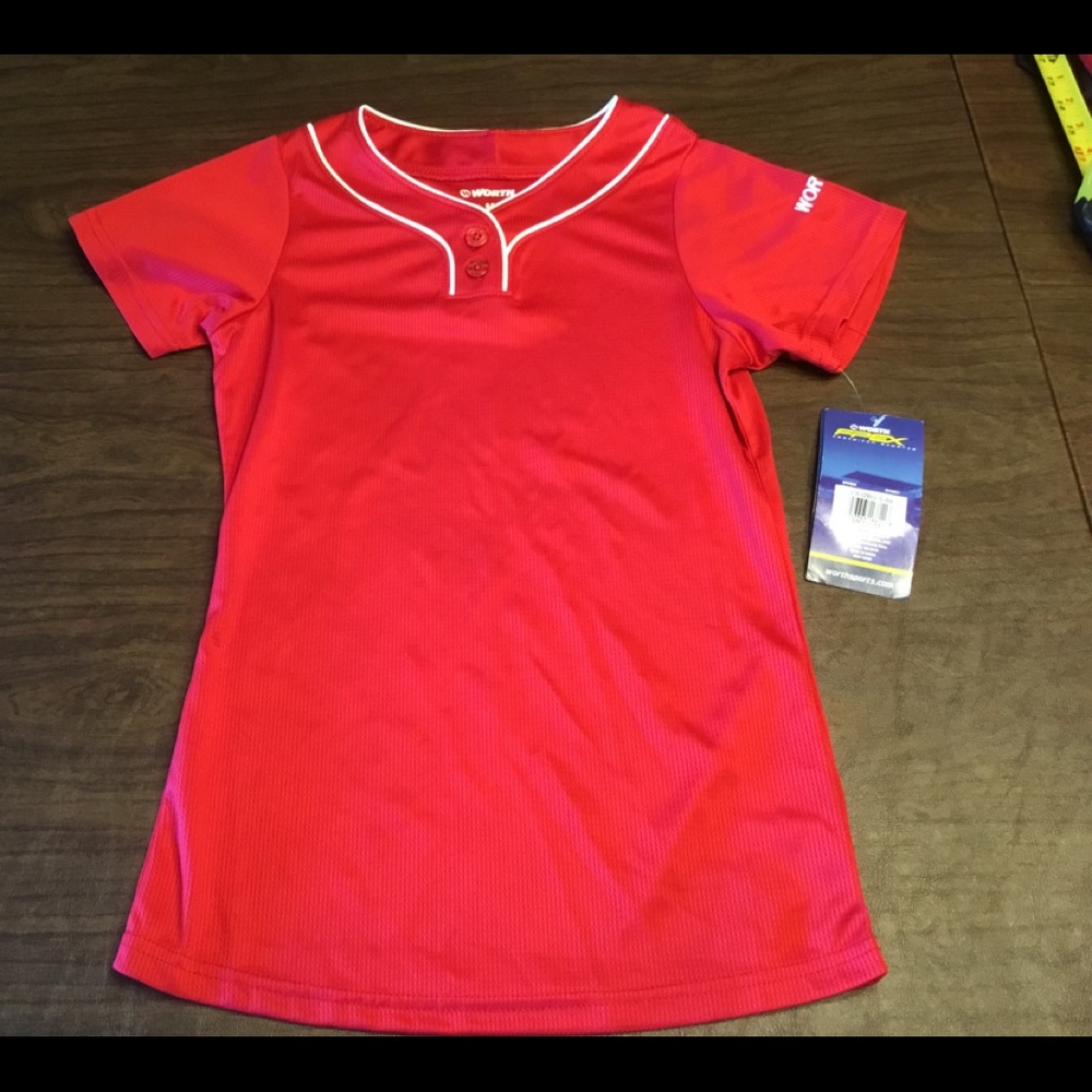 Worth Girls Medium softball jersey/ practice shirt
